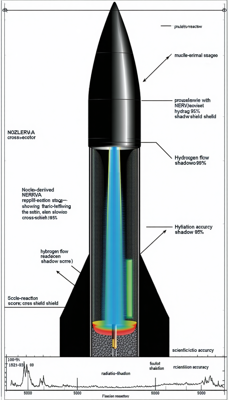 The Image Is A Diagram Of A Rocket, Showing Its Various Components And Their Functions