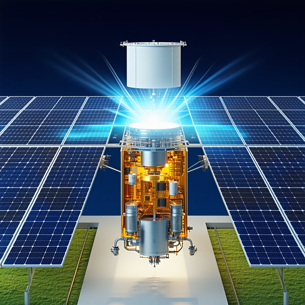 A Large, White, And Round Object Floating In The Air, Possibly A Satellite Or A Space Station