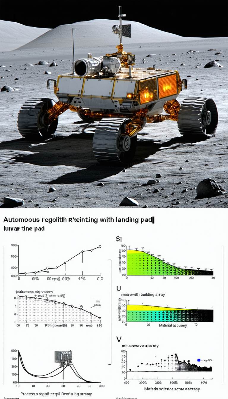 A Rover Vehicle On A Rocky Surface, Possibly On The Moon