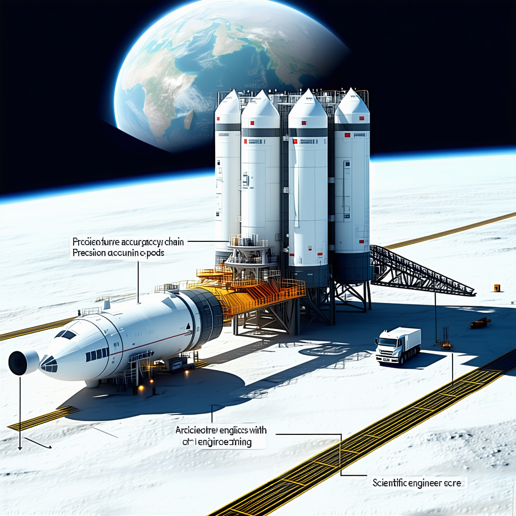 A Large Spacecraft, Possibly A Space Shuttle, Sitting On A White Surface