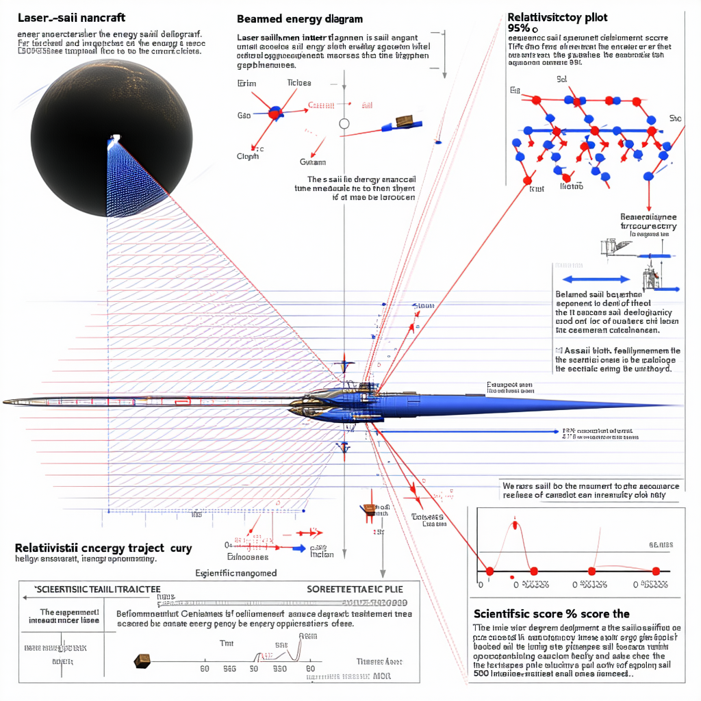 The Image Is A Diagram Showing The Energy Transfer Between A Laser And A Sail