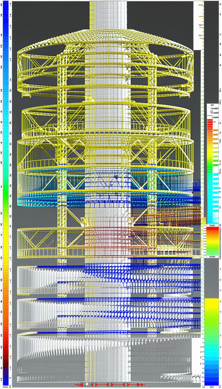 model large tower