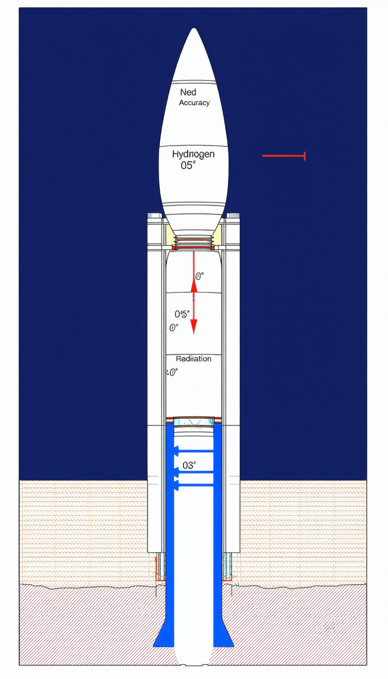 A Large White Structure With A Blue Background