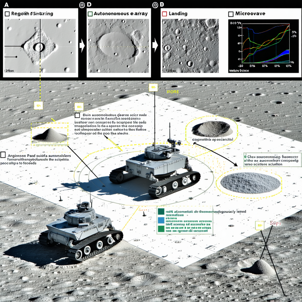 A White And Gray Robotic Tank On A White Surface, Possibly A Moon Or A White Background