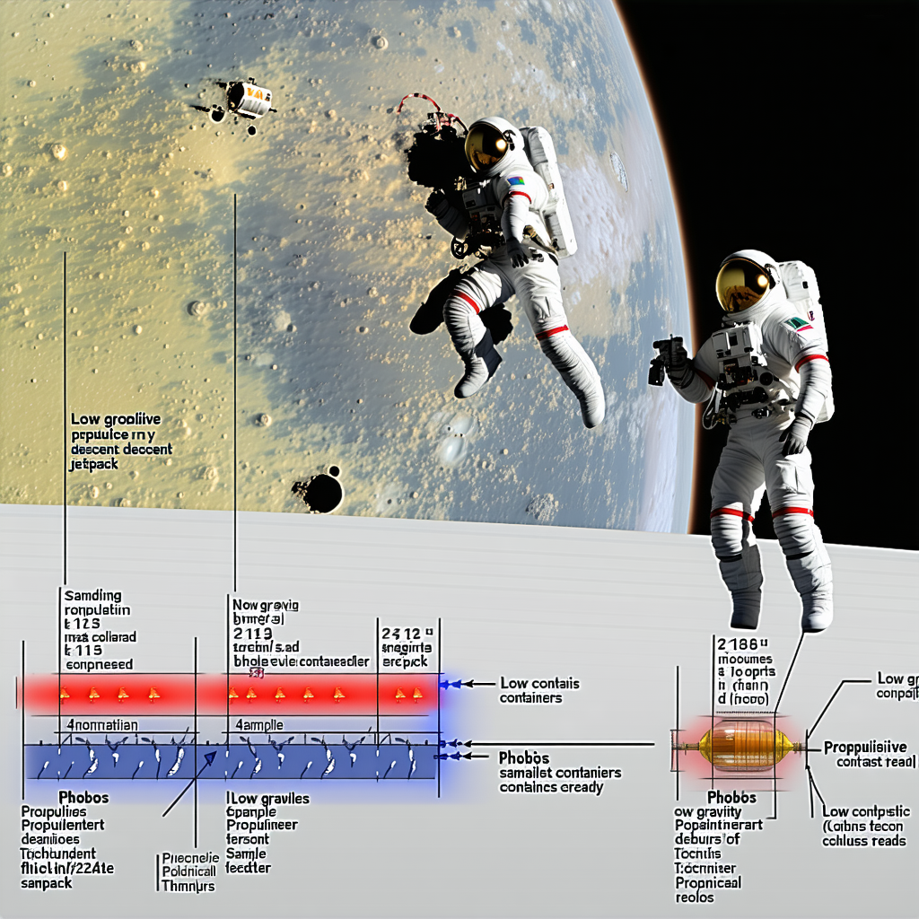 In The Image, There Are Two Astronauts In Space, One Of Them Is Performing A Spacewalk