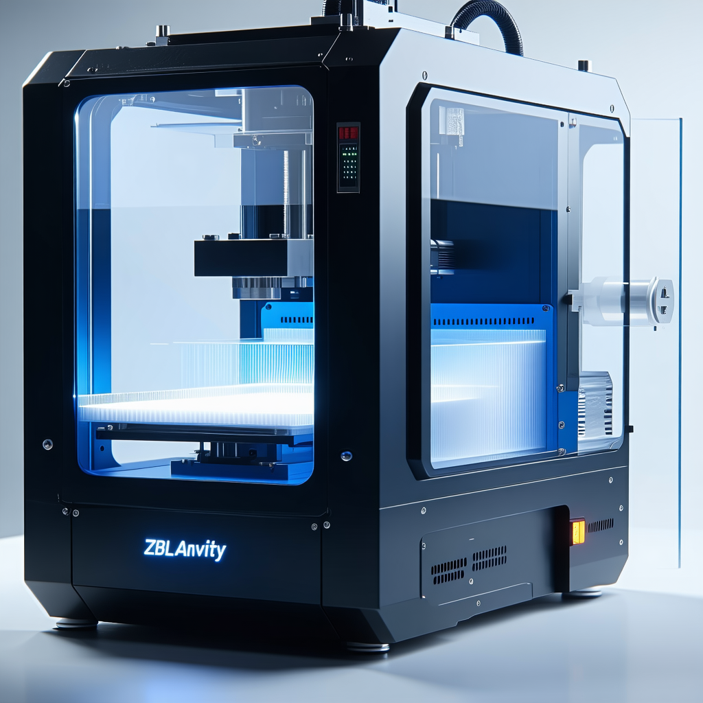 A 3d Printer Is Shown In A Close-up View