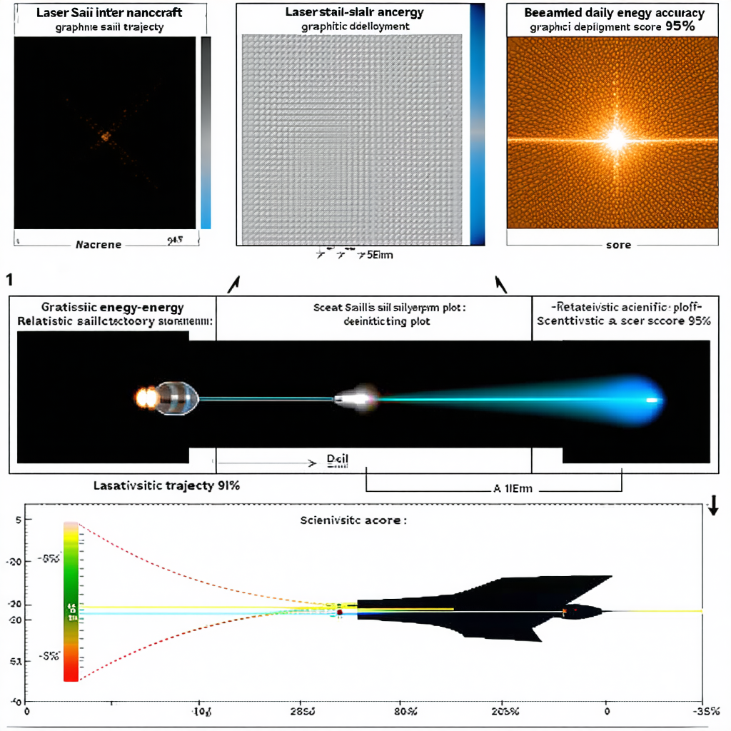 The Image Is A Diagram That Shows The Process Of A Laser Beam Interacting With A Target