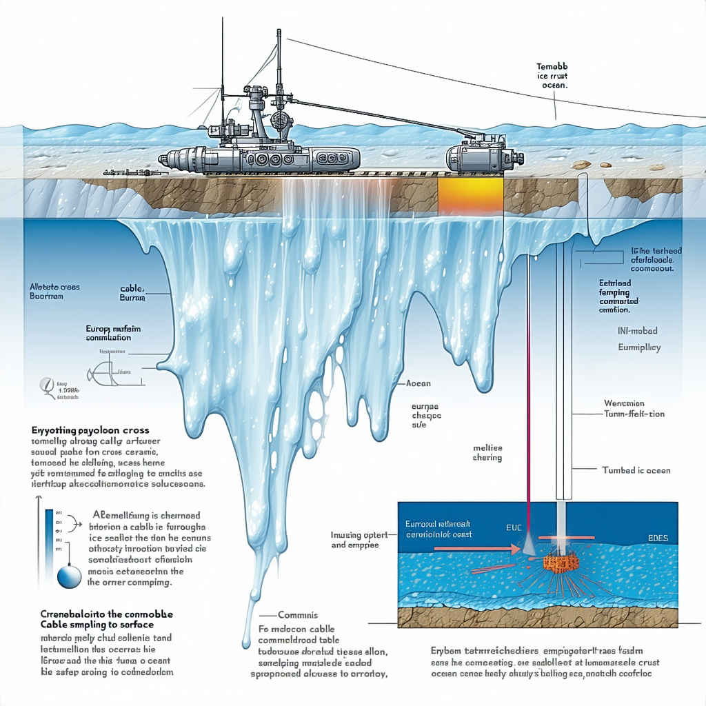 The Image Is A Diagram Of A Submarine, Showing Its Various Parts And Functions