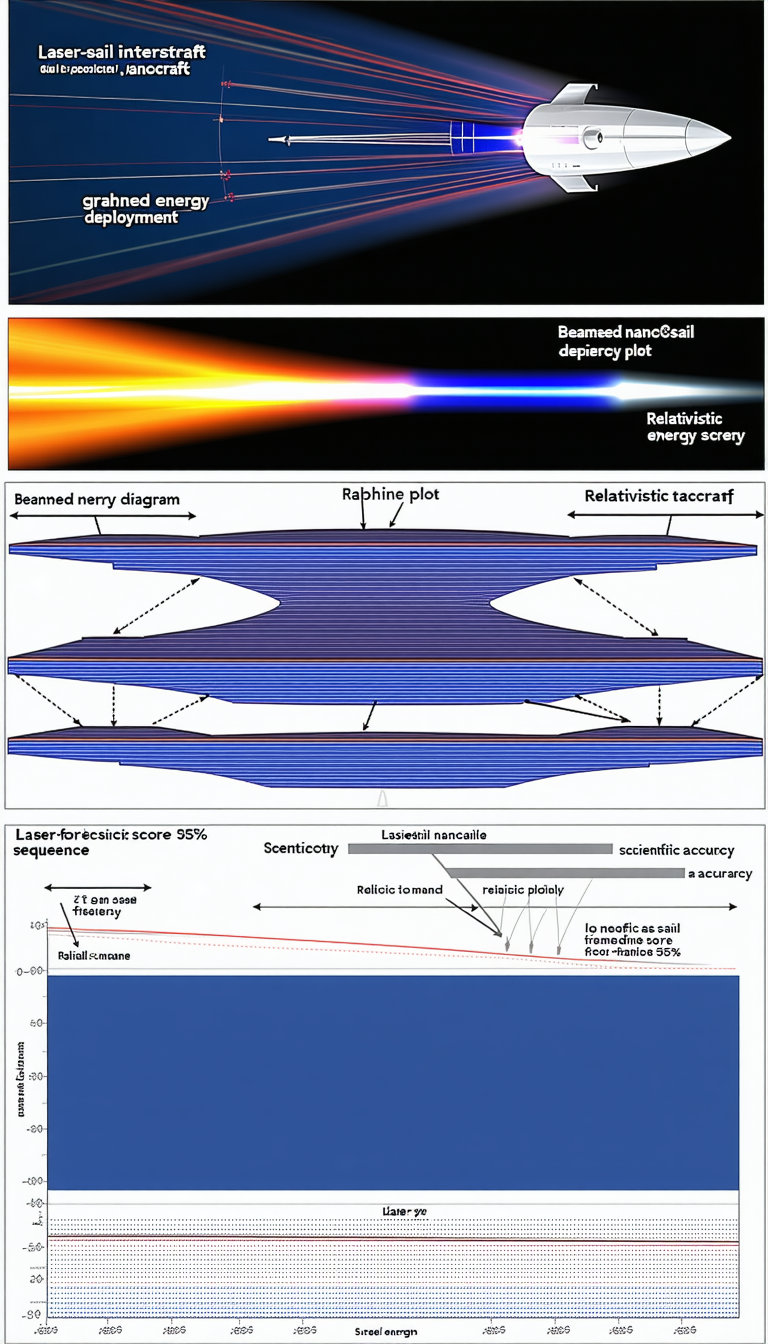 The Image Is A Series Of Diagrams And Graphs That Explain The Concept Of A Laser Beam