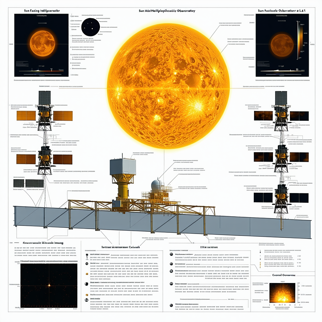 A Large Poster Is Displayed, Featuring A Solar System Diagram