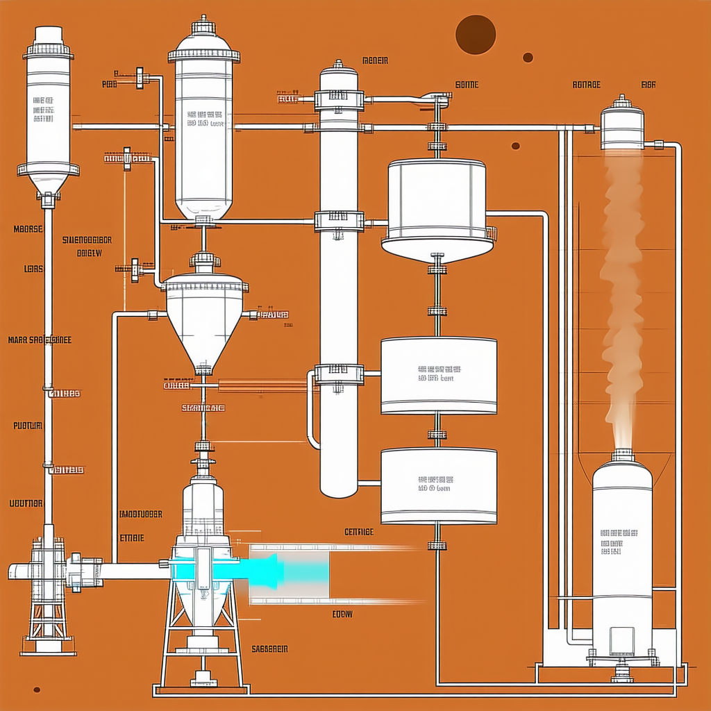detailed diagram chemical plant