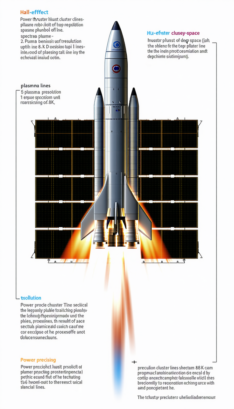 A Rocket Is Shown In A Diagram, With The Words "power Production" Written Above It