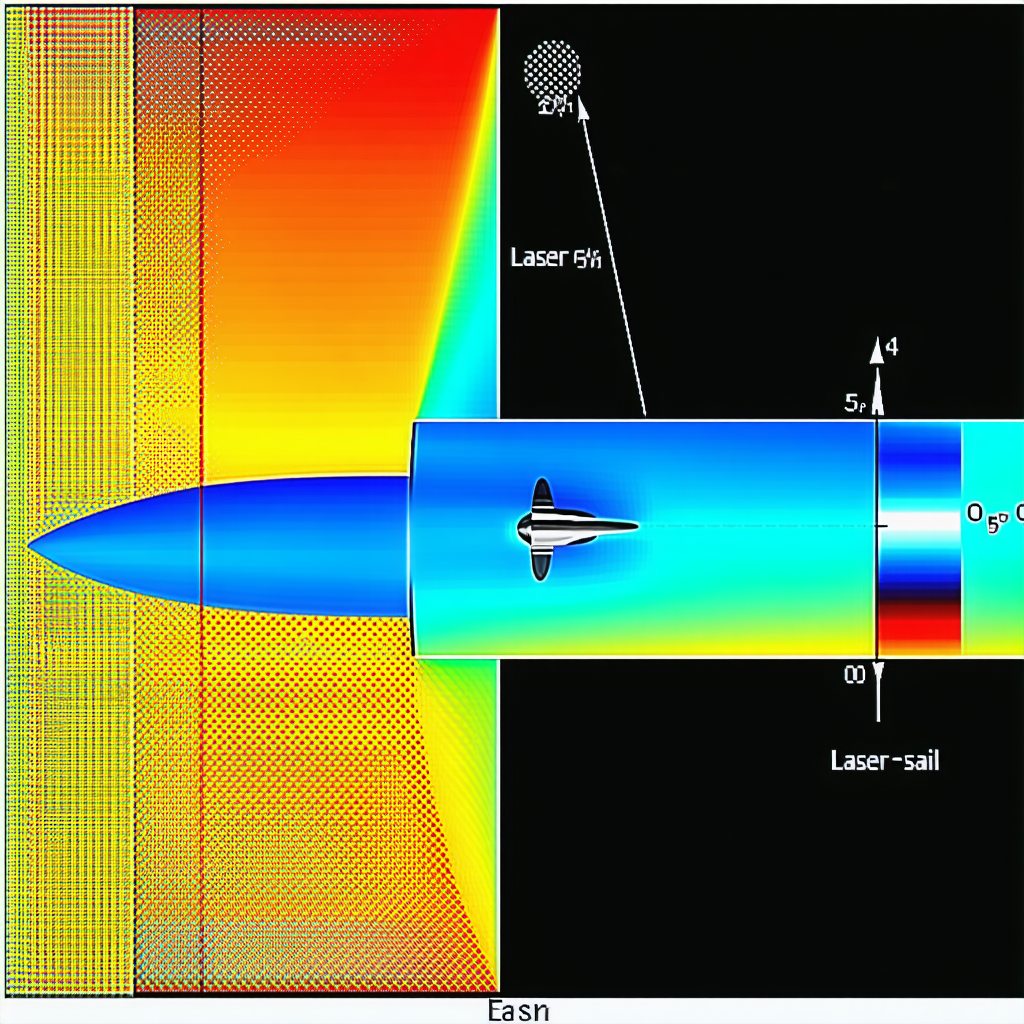 A Blue And White Jet Is Shown In A Graphic Representation