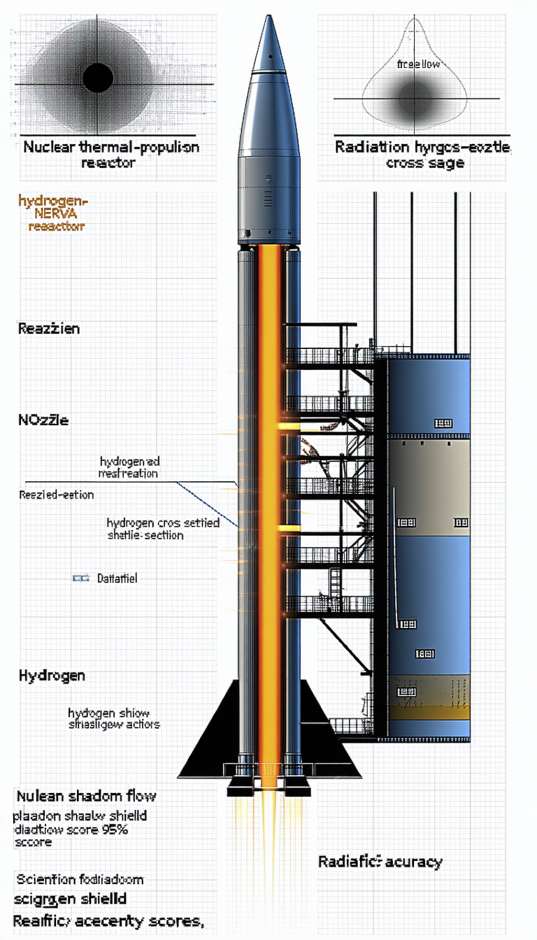 A Large, Tall Structure Is Shown In A Drawing, With A Long, Narrow Section At The Bottom