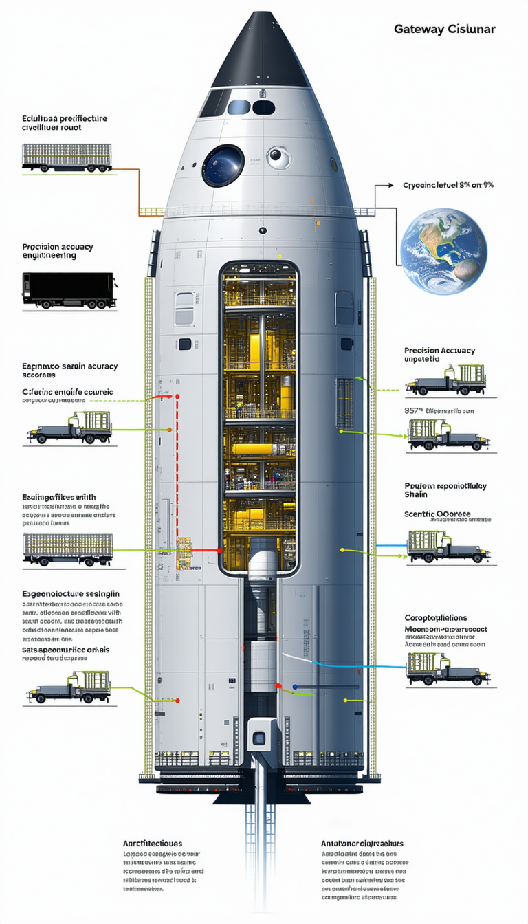 detailed diagram space shuttle