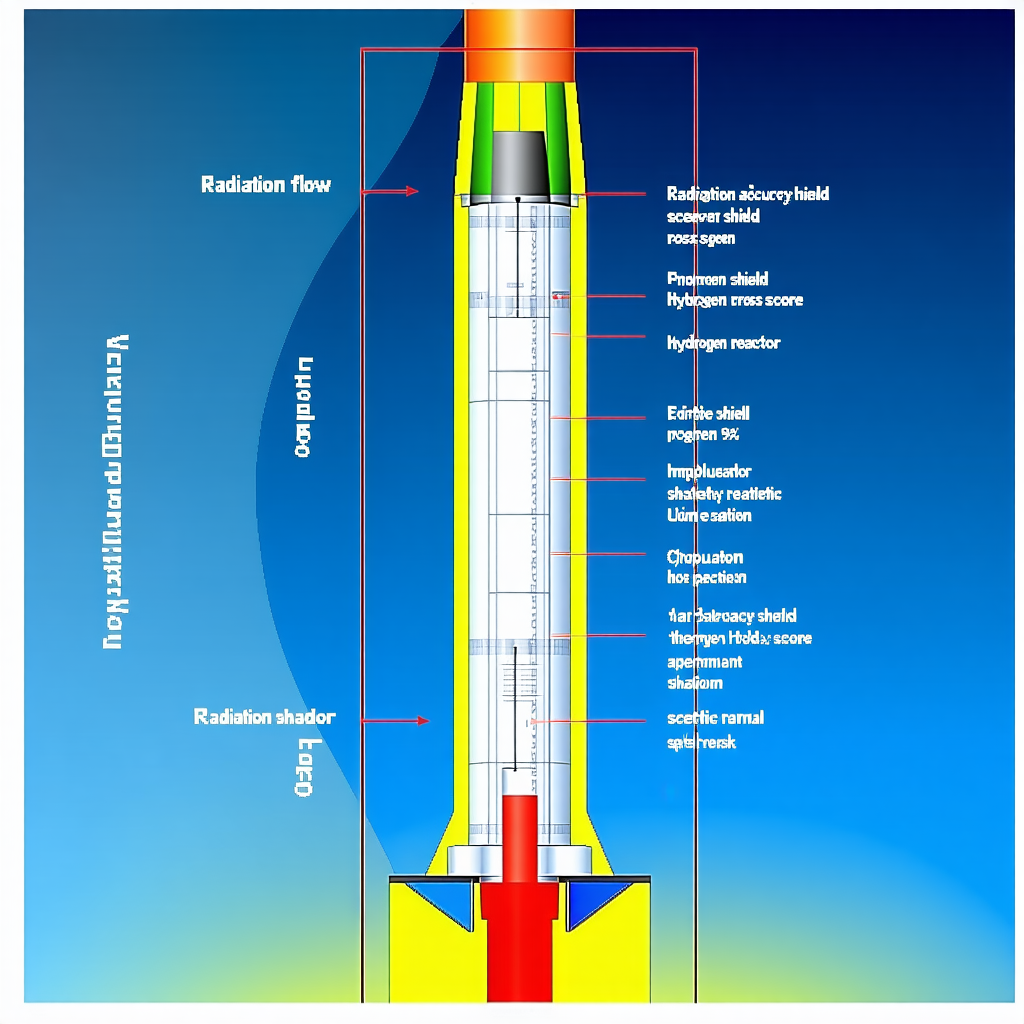 The Image Is A Diagram Of A Rocket Engine, Showing The Various Components And Their Functions