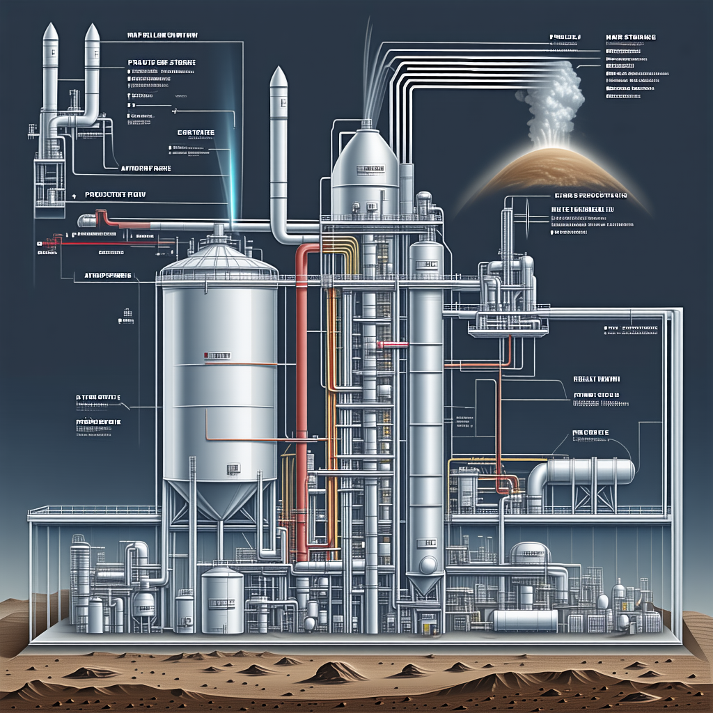 detailed diagram factory