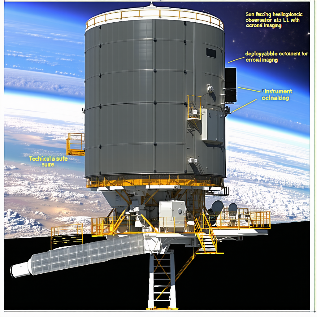 A Large Space Station Is Shown In A Picture