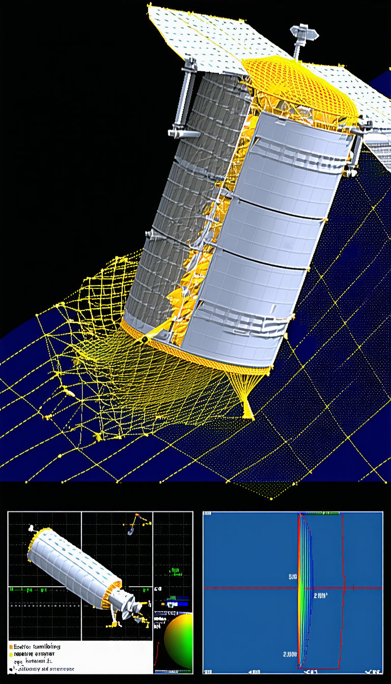 A Large, White, Cylindrical Structure Is Shown In A Computer-generated Image