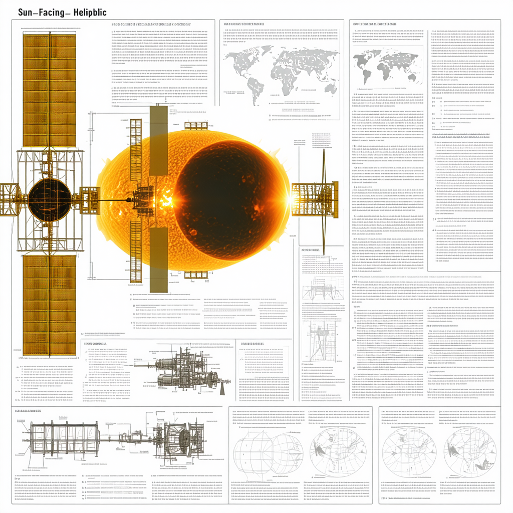A Large Poster Is Displayed, Featuring A Spacecraft With A Large Dome On Top