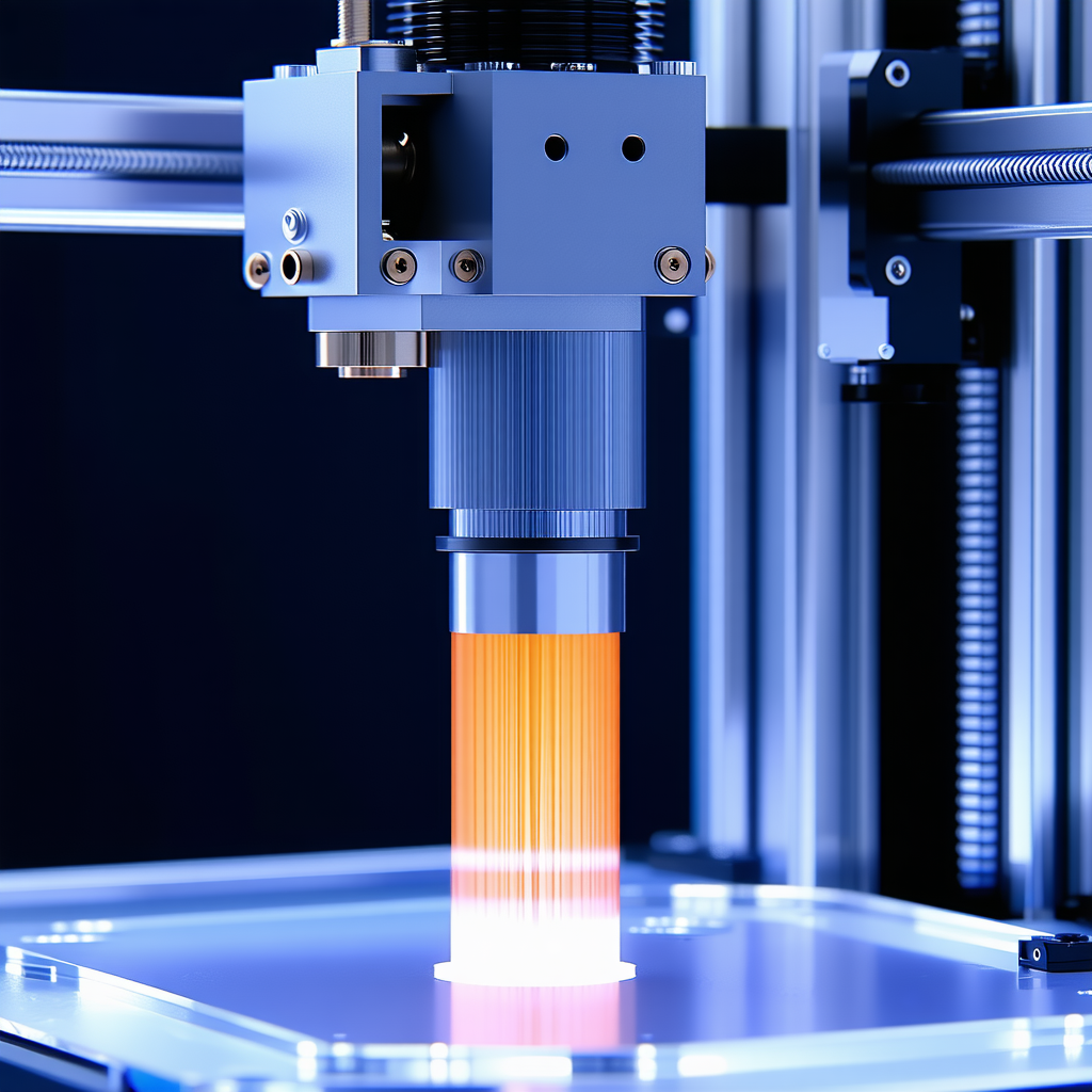 A 3d Printer In Action, Creating A Plastic Object