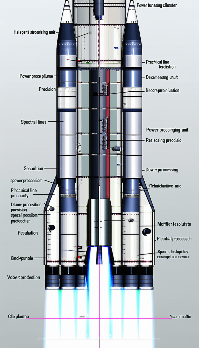 The Image Is A Diagram Of A Rocket, Showing Its Various Components And Their Functions