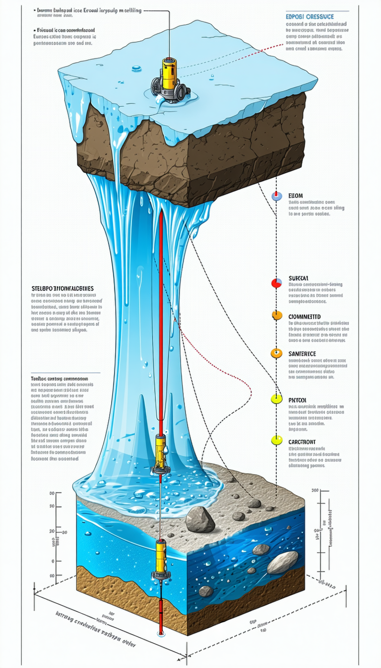 The Image Is A Diagram Showing The Process Of Water Purification