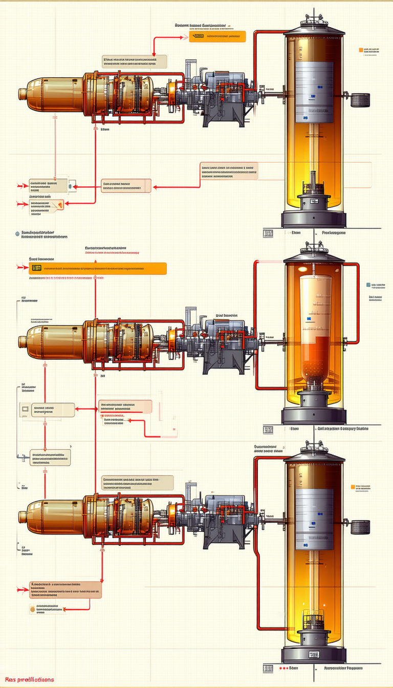 A Diagram Is Displayed On A White Background, Showing The Process Of A Machine