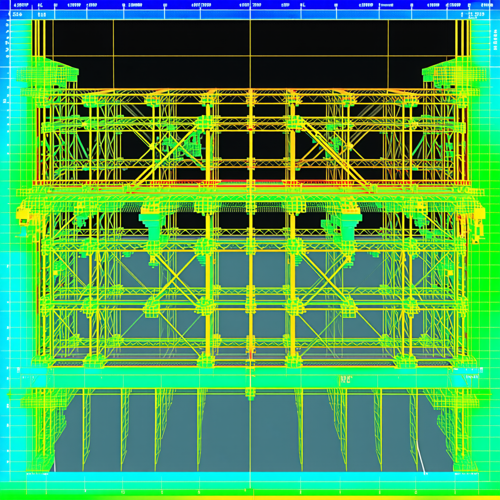 A Computer-generated Image Of A Building Is Displayed On A Computer Screen