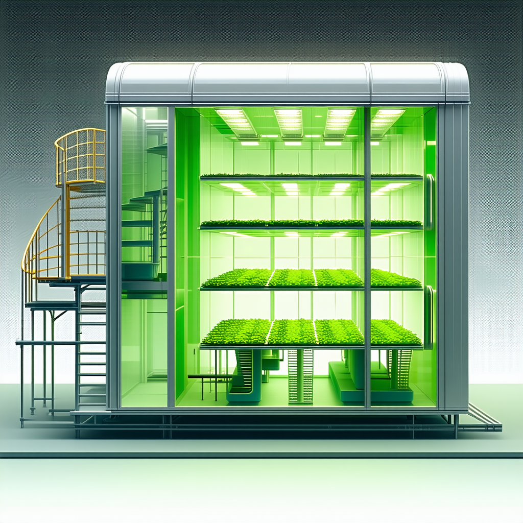 A Large Greenhouse With A Variety Of Plants Growing Inside
