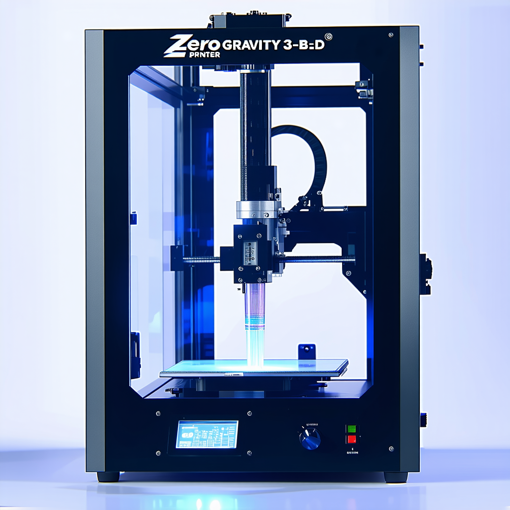 A 3d Printer In Action, Creating A Plastic Object