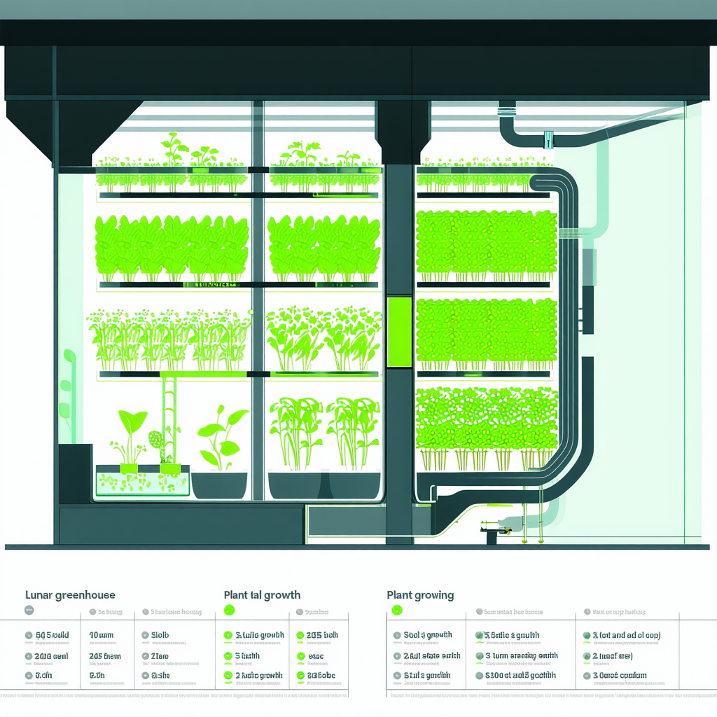 large, detailed drawing greenhouse