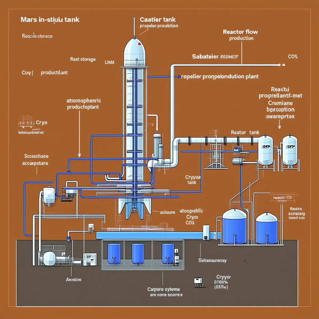 The Image Is A Diagram Of A Space Station, Showing The Various Components And Their Functions
