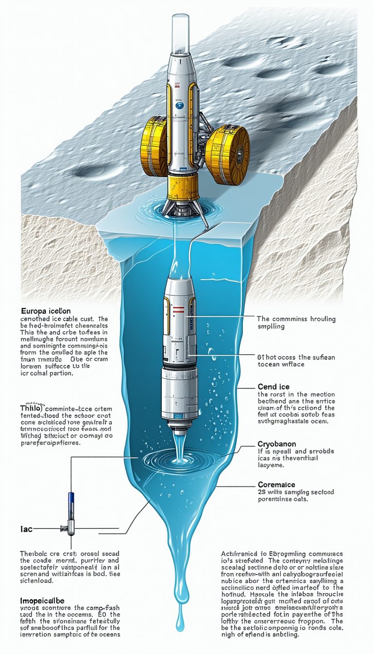 The Image Is A Diagram Showing The Different Parts Of A Spacecraft