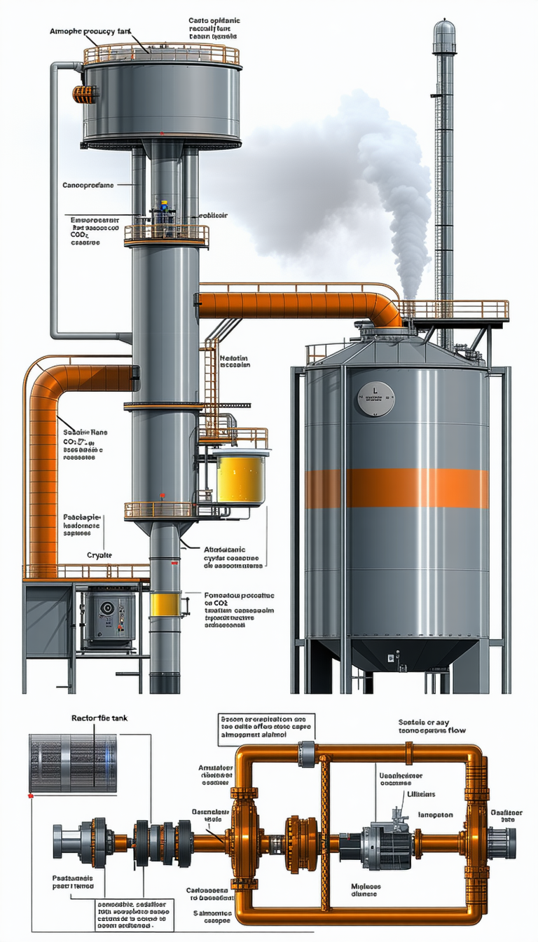 detailed diagram chemical plant