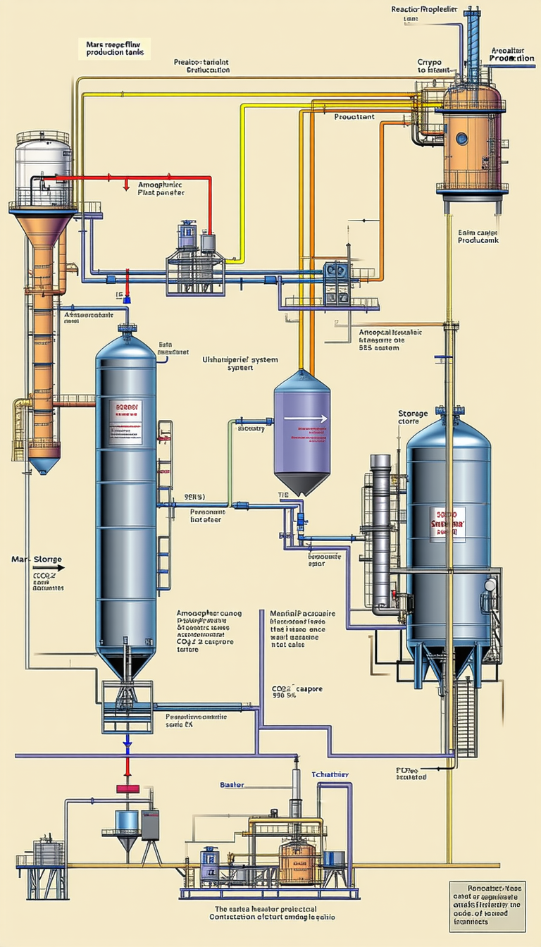 detailed diagram chemical plant