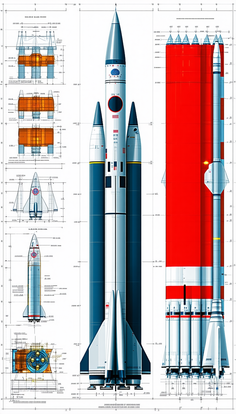 A Space Shuttle Is Shown In A Diagram, With Its Different Parts Labeled
