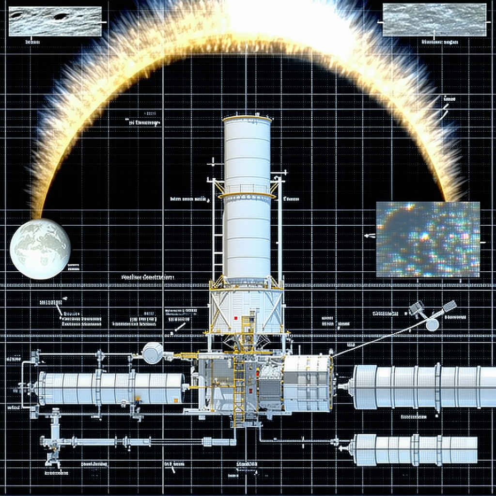 spacecraft shown diagram