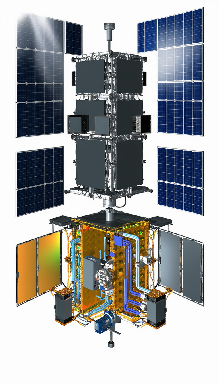 A Large, Multi-layered Structure With A Central Tower