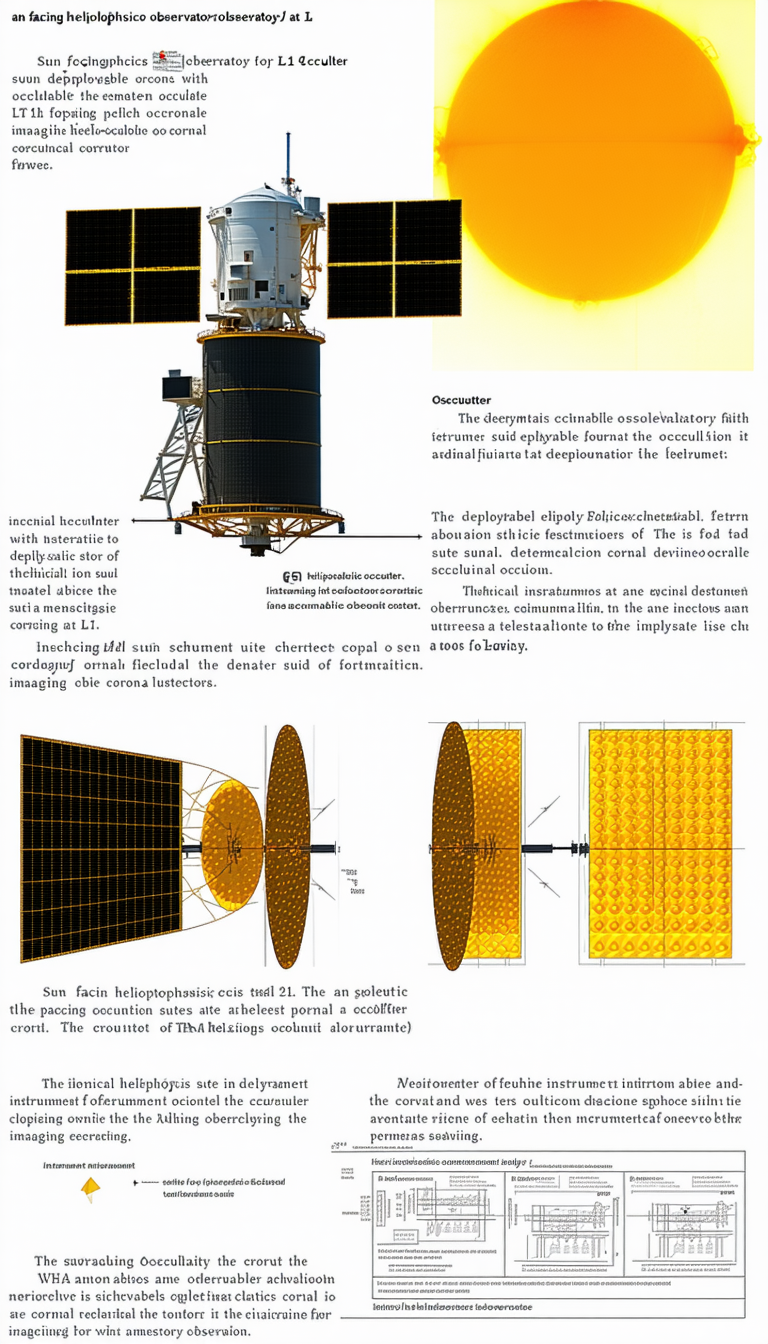 The Image Is A Diagram Of A Satellite, Showing Its Various Components And Their Functions