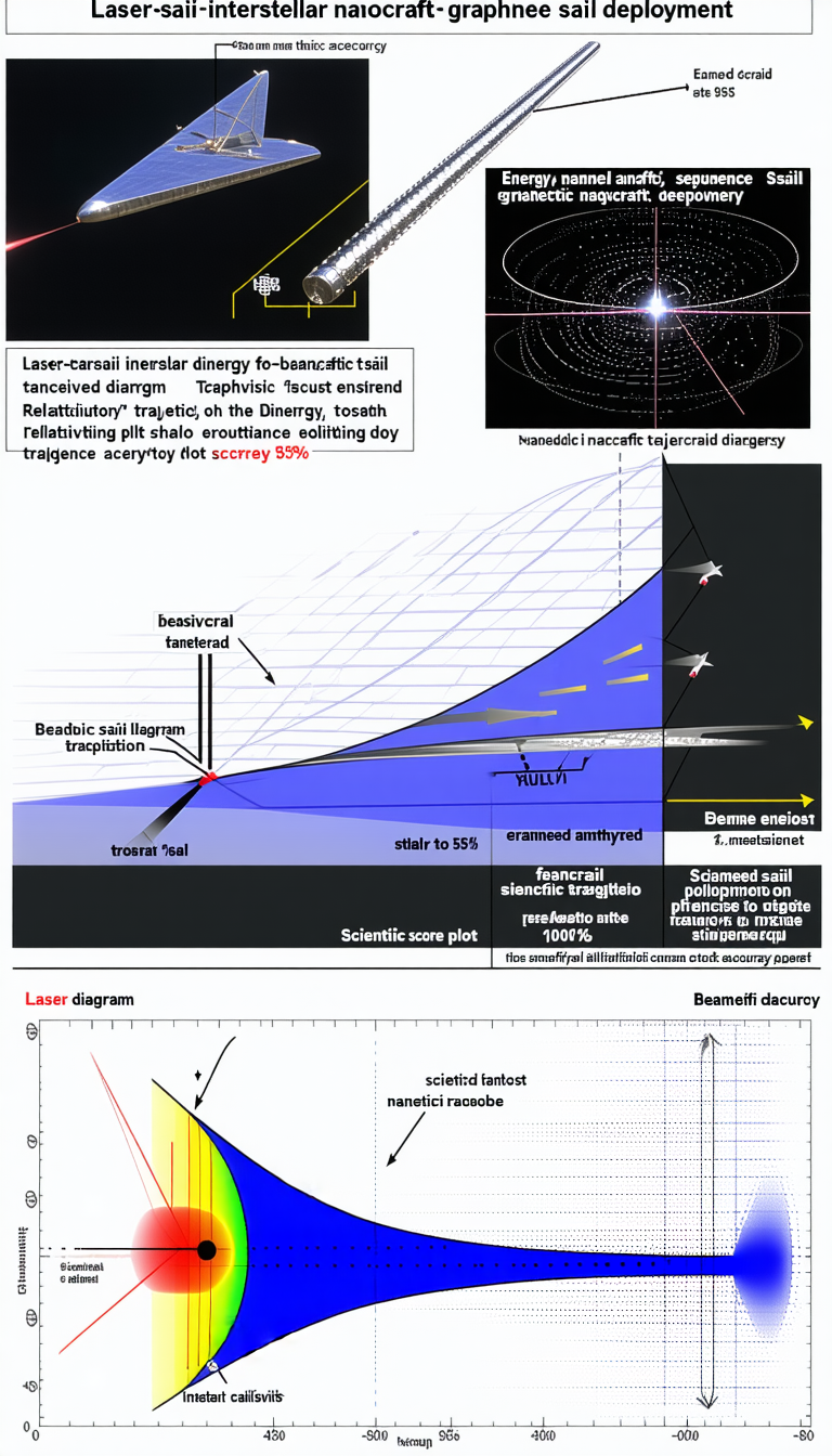 The Image Is A Diagram That Shows The Relationship Between A Laser And A Sail