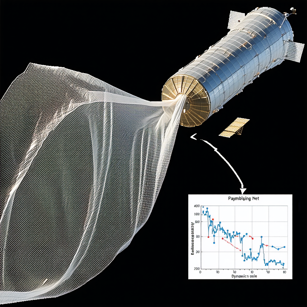 A Large, Inflatable Balloon With A Satellite Attached To It