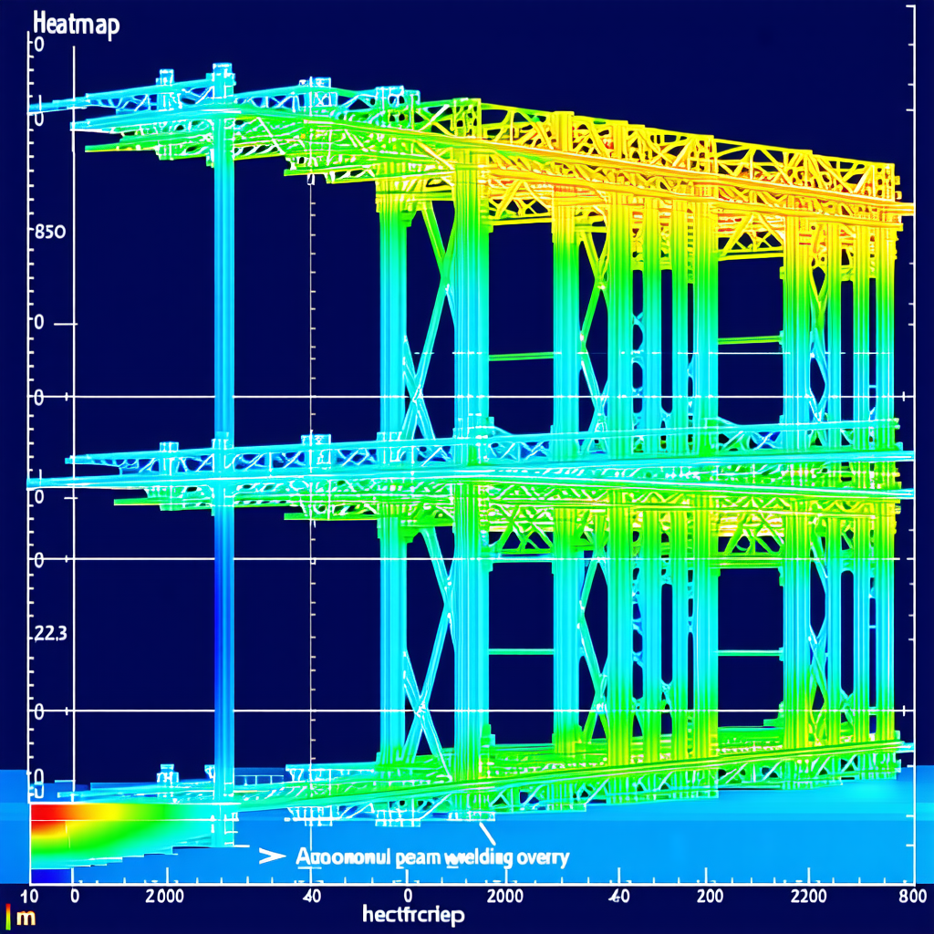 The Image Is A 3d Model Of A Large Building, Possibly A Bridge Or A Skyscraper