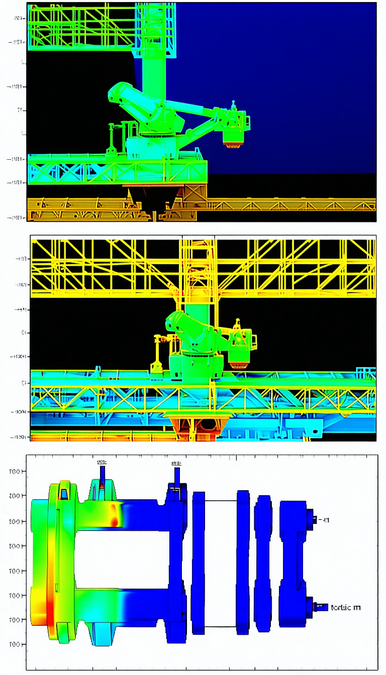 crane shown three different colors