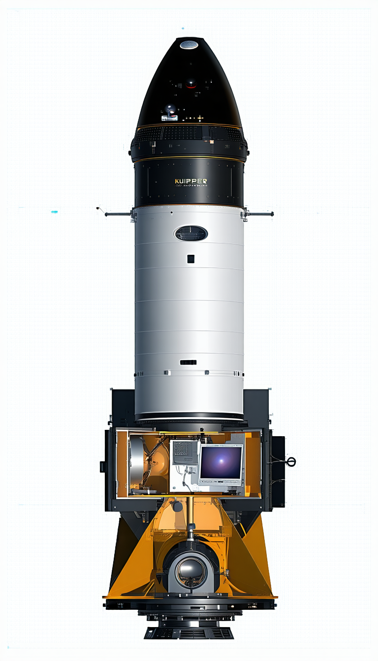 A Large, White, And Black Camera Is Shown In A 3d Model