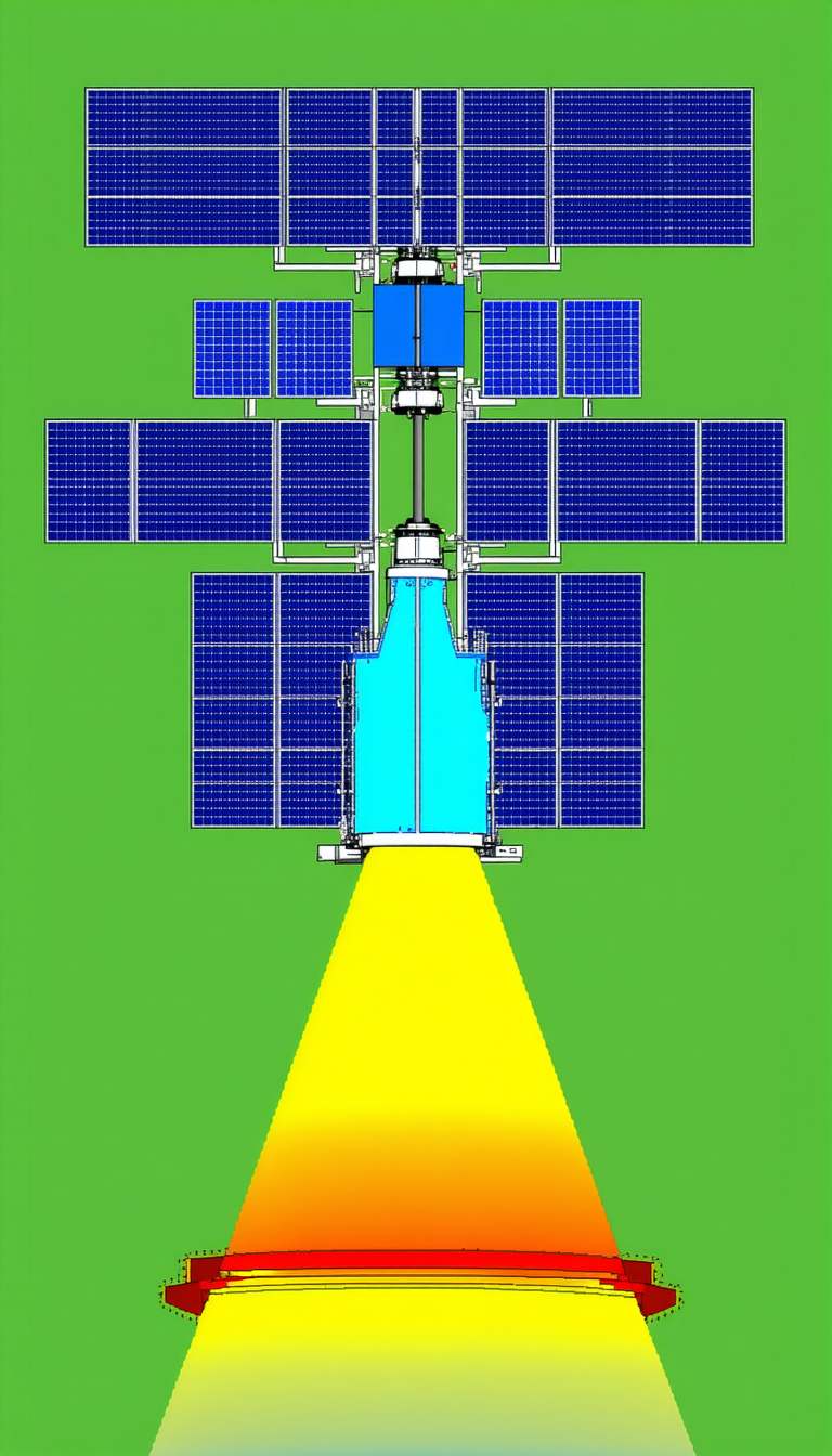 A Large, Futuristic-looking Structure With A Green Roof