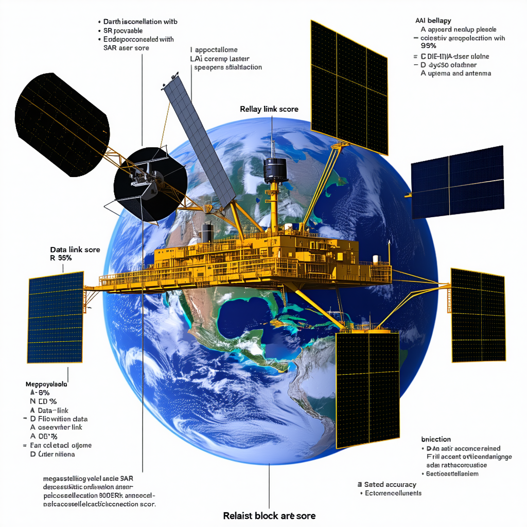 The Image Is A Diagram Of A Spacecraft, Showing Its Various Components And Their Functions