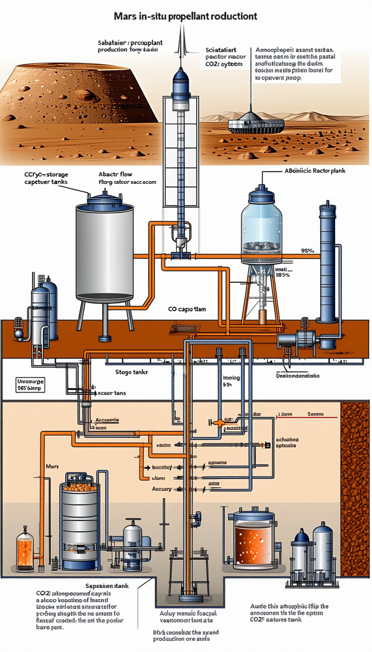 The Image Is A Diagram Of A Chemical Plant, Showing The Various Stages Of The Process