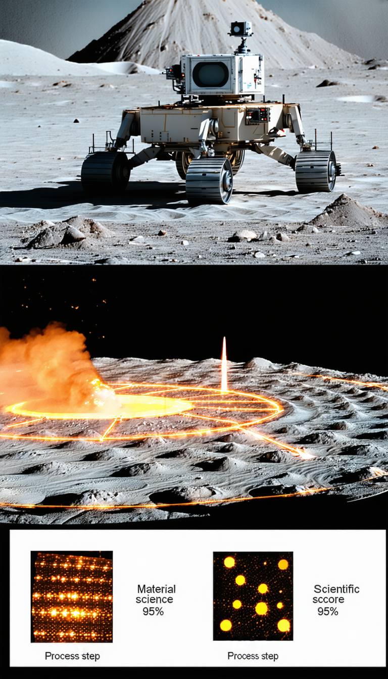 A Rocket On A Landing Pad, With A Trail Of Smoke Coming From It