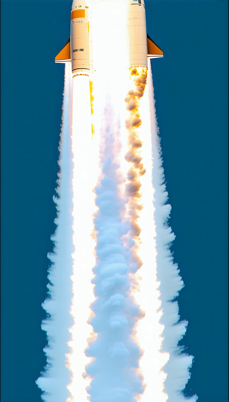 A Jet Engine Is Shown In A Close-up Shot, With The Exhaust Trailing Behind It